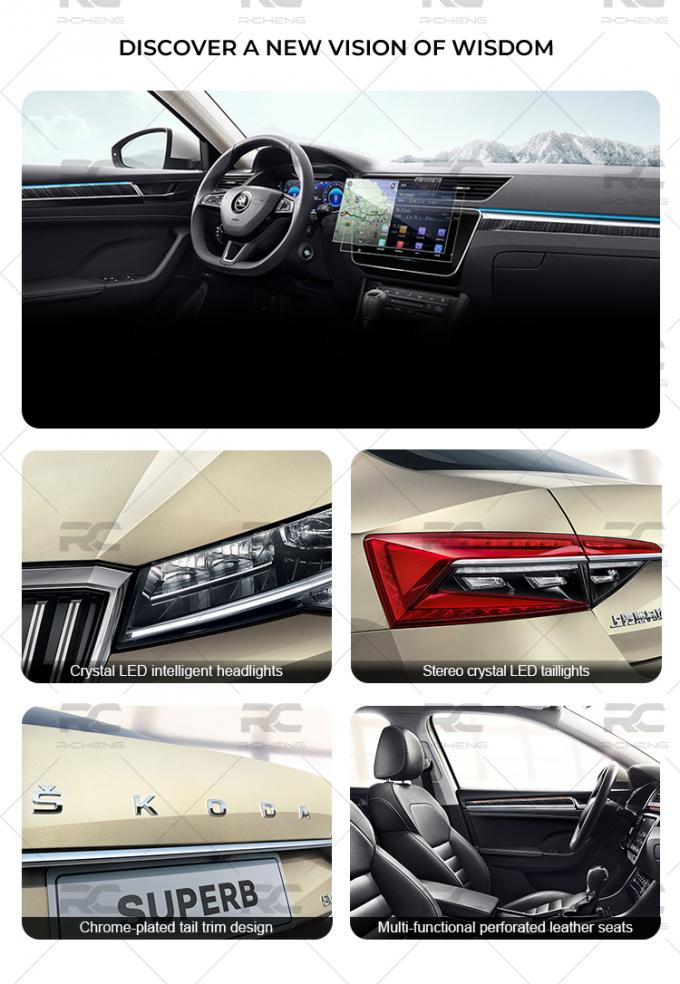 DISCOVER A NEWVISION OF WISDOM 上谢建 rystal LED intelligent headlights CUPERB Chrome-plated tail trim design Stereo crystal LED taillights Multi-functional perforated leather seats